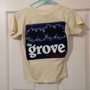 Grove shirt yellow ole miss